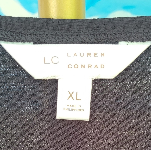 NWOT Lauren Conrad Cold Shoulder Dress Size XL - Picture 3 of 5